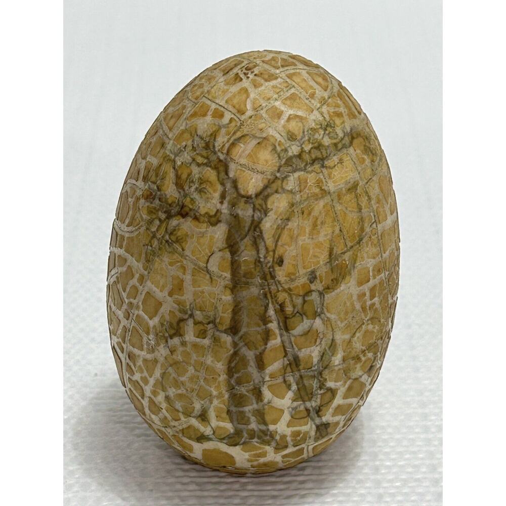 Betsy Clark Little Girl Decoupage Art Egg Decor Crackle Glaze Vintage‎ 70s